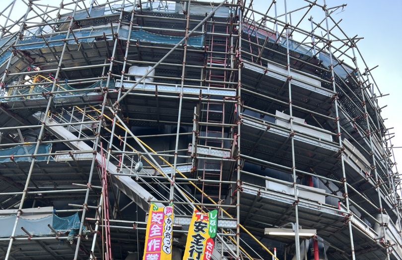 足場工事